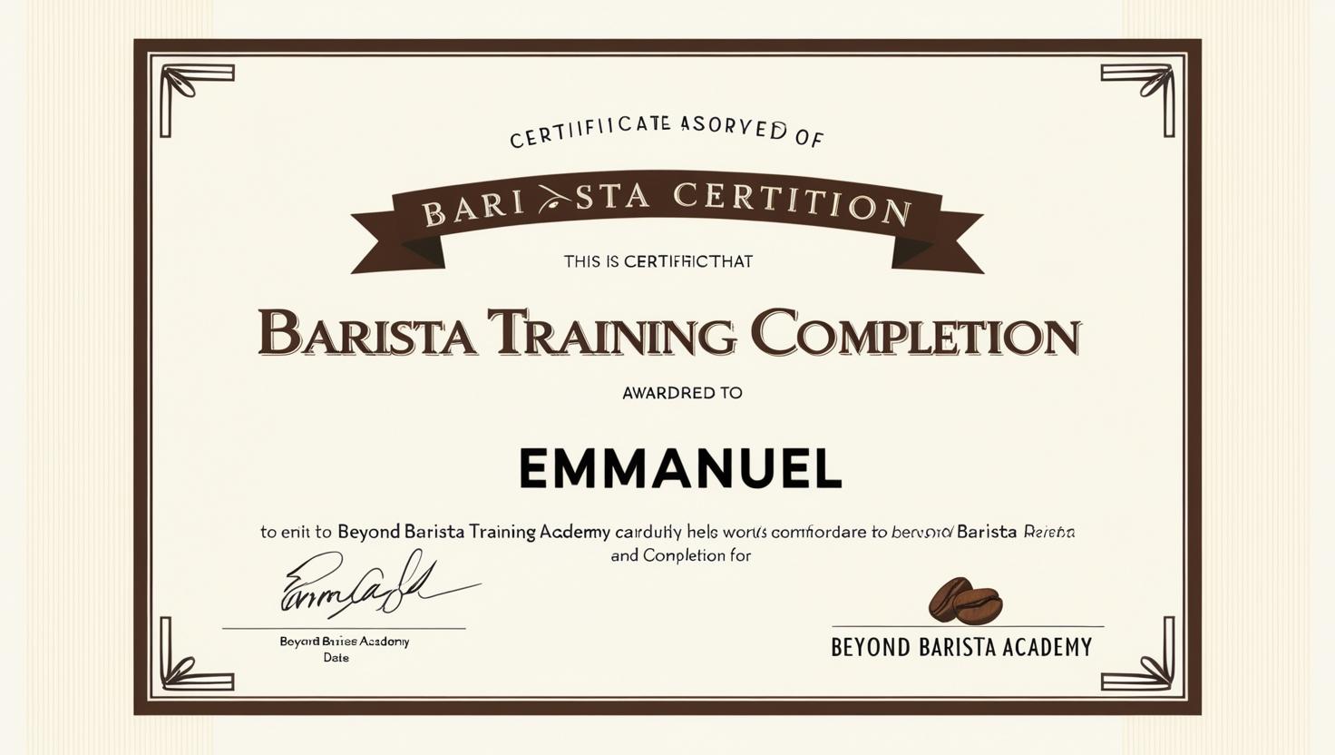 Sample Verified Certificate